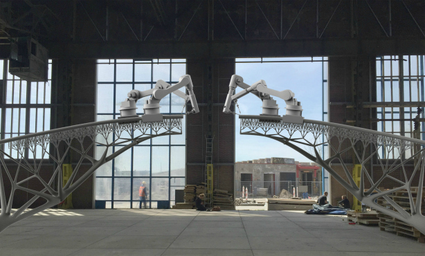 Robots to create 3D printed bridge in Amsterdam