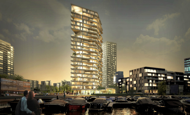 Landmark timber skyscraper to be built in Amsterdam