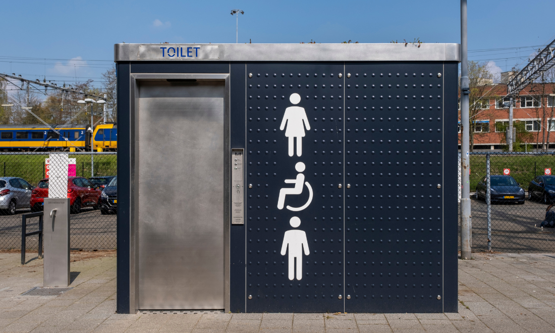 Which municipalities in the Netherlands are the most toilet-friendly?