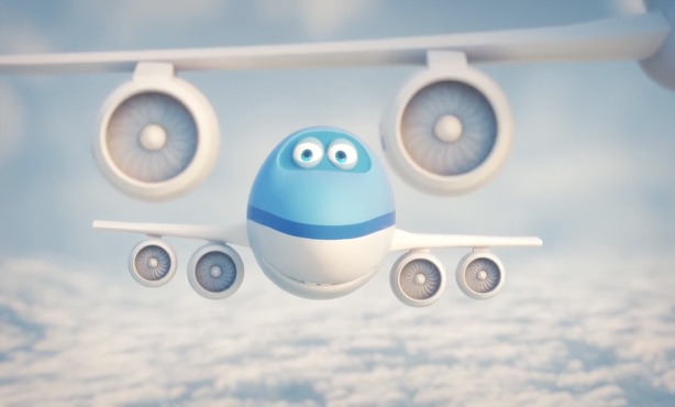 KLM: Bluey and the flower parade