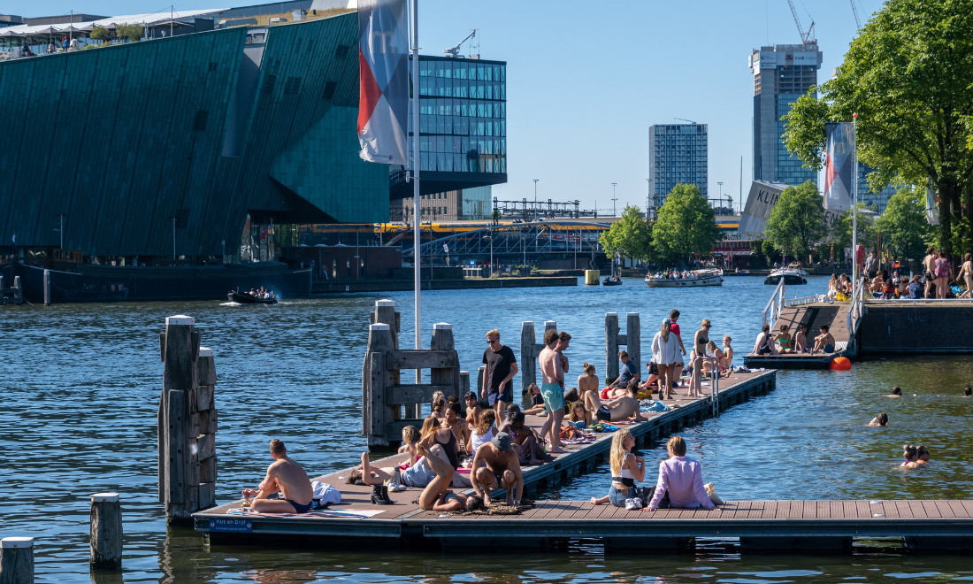 Marineterrein to become first official swimming spot in centre of Amsterdam