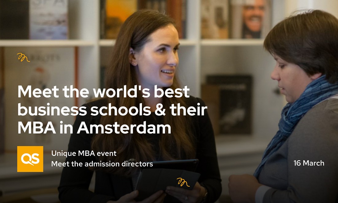 QS Connect MBA Event: Meet the world’s best business schools in Amsterdam