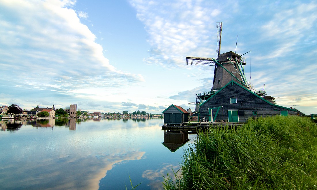 Get your baking supplies straight from a traditional Dutch windmill